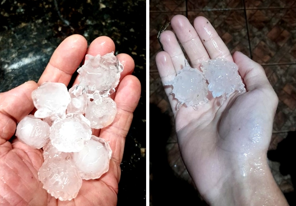 Foto relacionada à notícia: Três Passos registra granizo na noite de quinta-feira e chuva intensa nesta sexta-feira (11/09/2026)